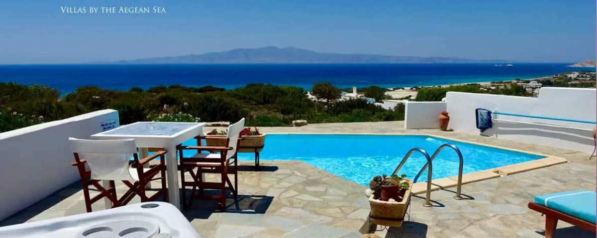 Kamari Village villas on the Aegean Sea